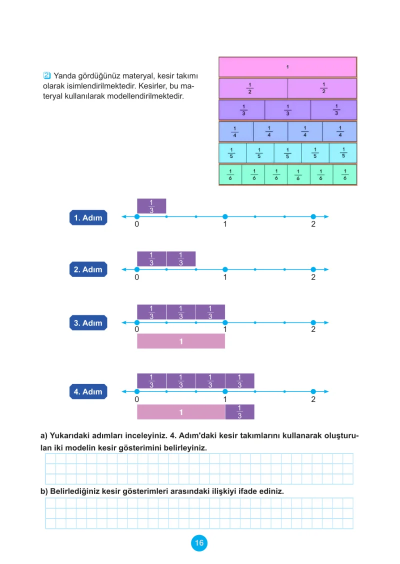 5. Sınıf Matematik Ders Kitabı Cevapları Meb Yayınları 2.Kitap Sayfa 16