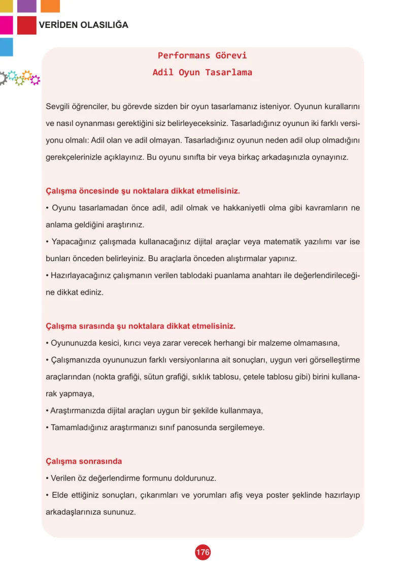 5. Sınıf Matematik Ders Kitabı Cevapları Meb Yayınları 2.Kitap Sayfa 176