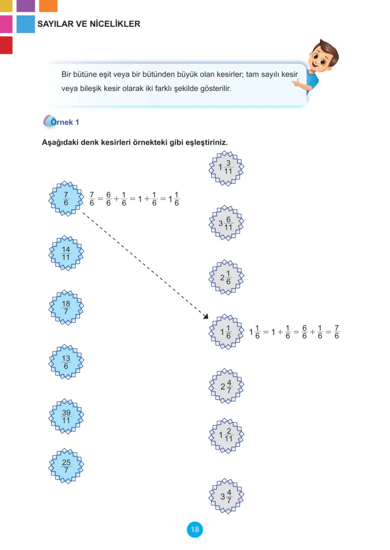 5. Sınıf Matematik Ders Kitabı Cevapları Meb Yayınları 2.Kitap Sayfa 18