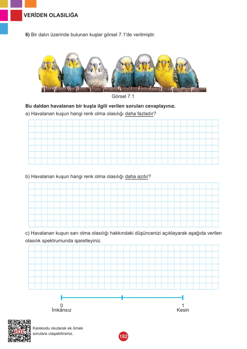 5. Sınıf Matematik Ders Kitabı Cevapları Meb Yayınları 2.Kitap Sayfa 182