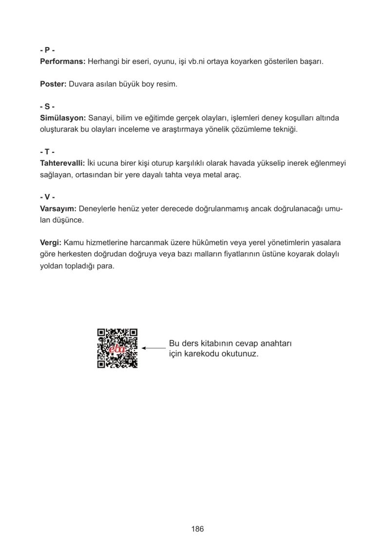 5. Sınıf Matematik Ders Kitabı Cevapları Meb Yayınları 2.Kitap Sayfa 186