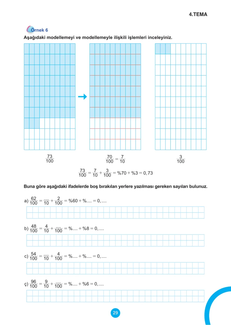 5. Sınıf Matematik Ders Kitabı Cevapları Meb Yayınları 2.Kitap Sayfa 29
