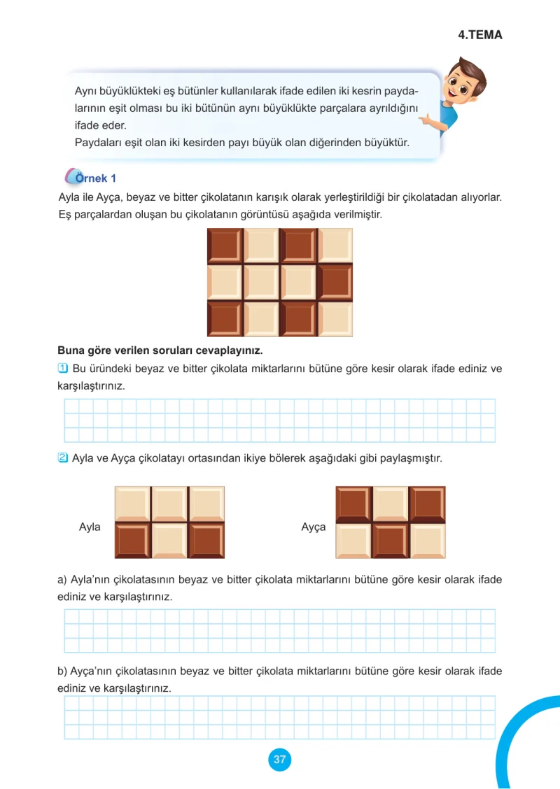 5. Sınıf Matematik Ders Kitabı Cevapları Meb Yayınları 2.Kitap Sayfa 37