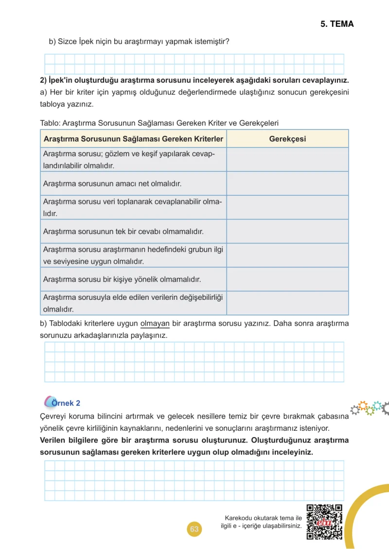 5. Sınıf Matematik Ders Kitabı Cevapları Meb Yayınları 2.Kitap Sayfa 63