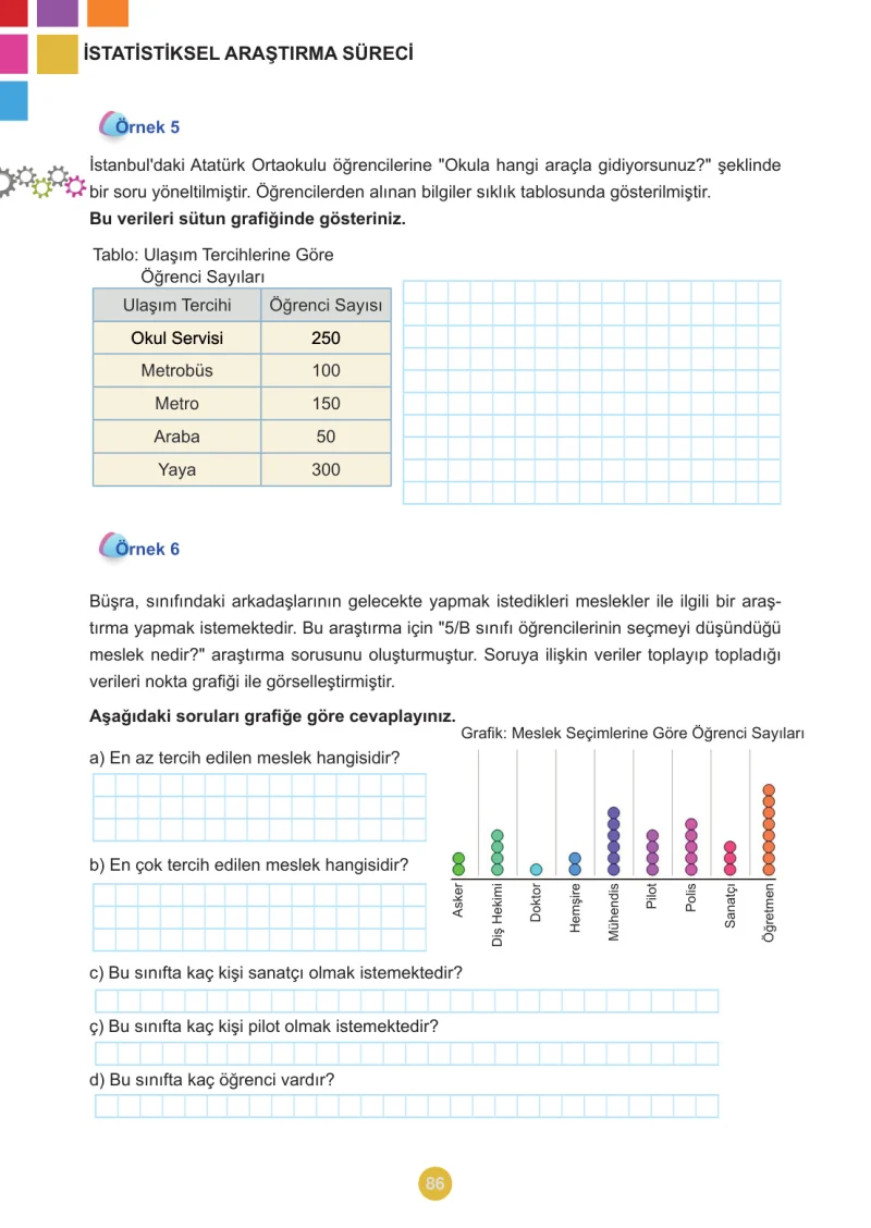 5. Sınıf Matematik Ders Kitabı Cevapları Meb Yayınları 2.Kitap Sayfa 86