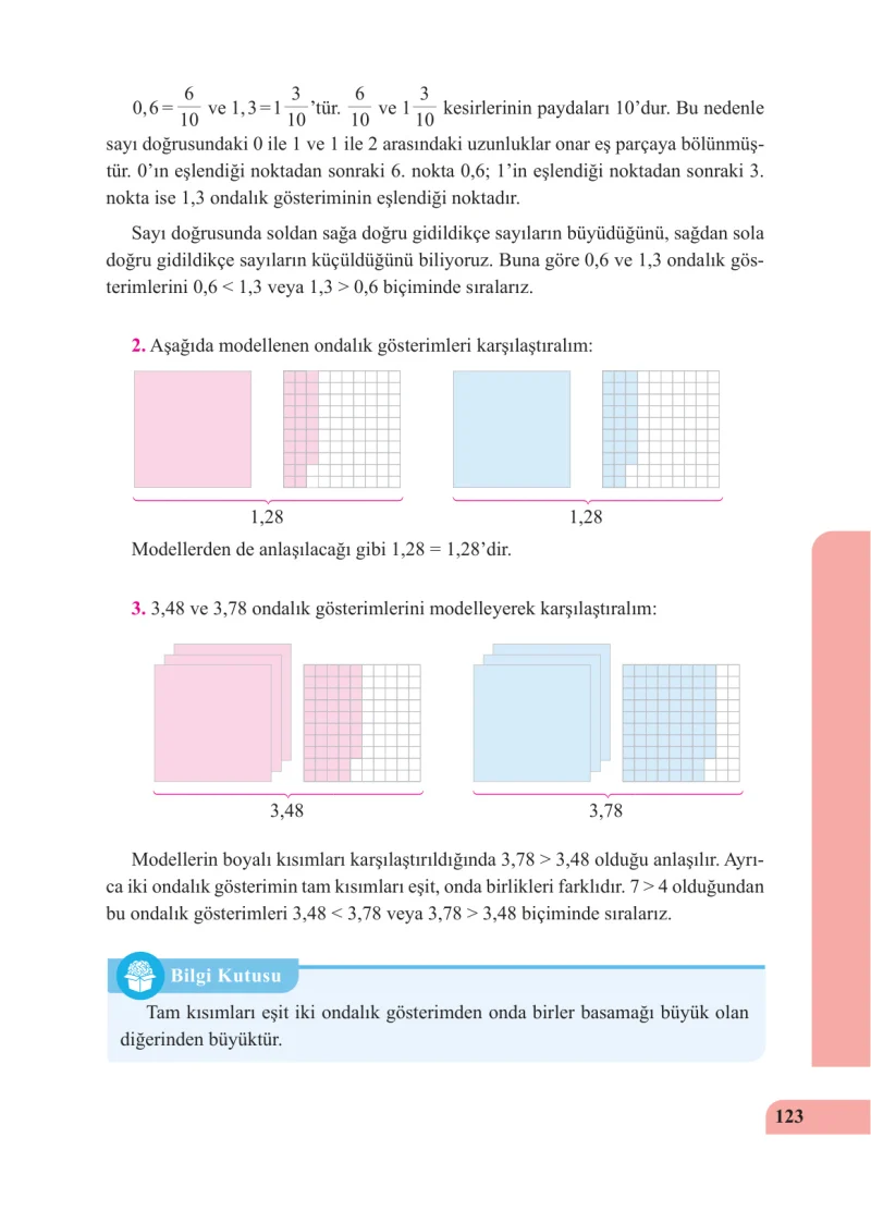 5. Sınıf Matematik Ders Kitabı Cevapları Özgün Yayınları Sayfa 123