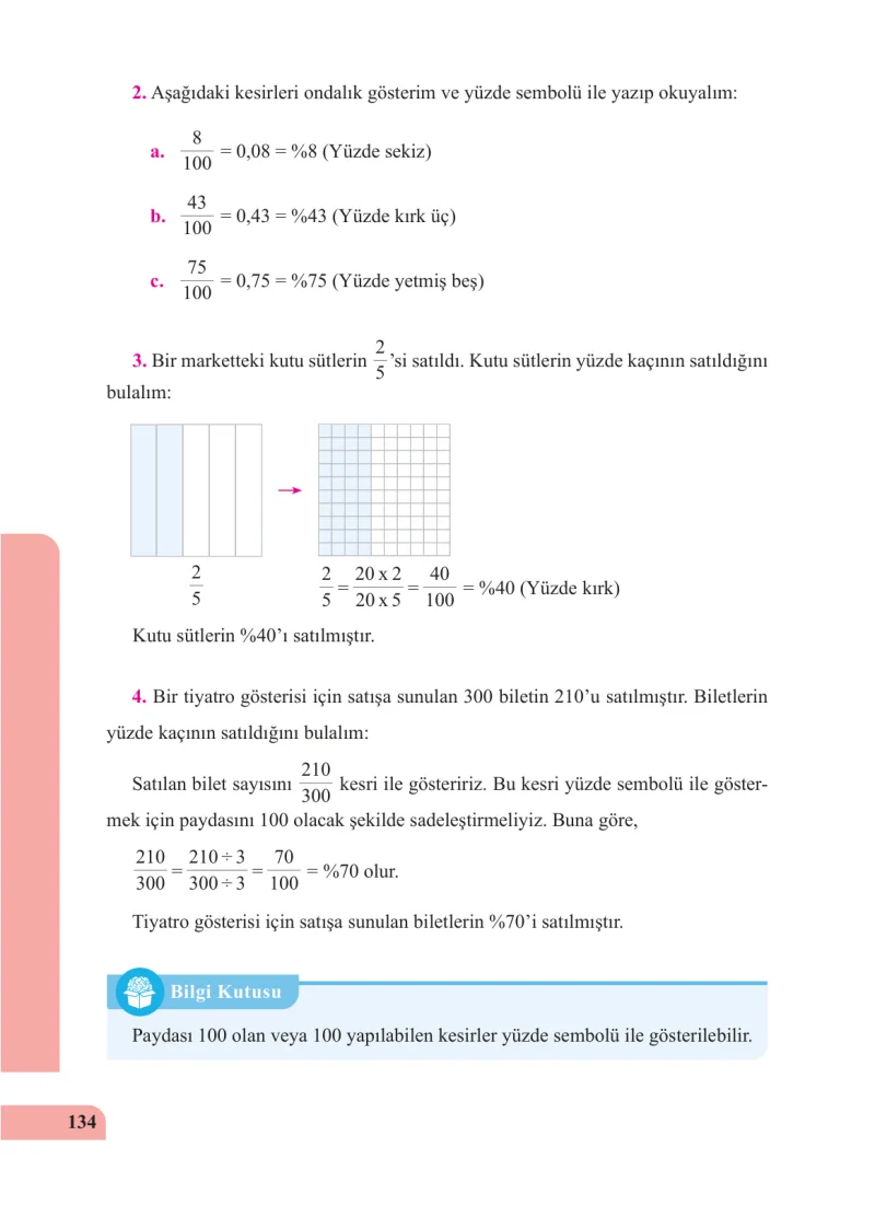 5. Sınıf Matematik Ders Kitabı Cevapları Özgün Yayınları Sayfa 134