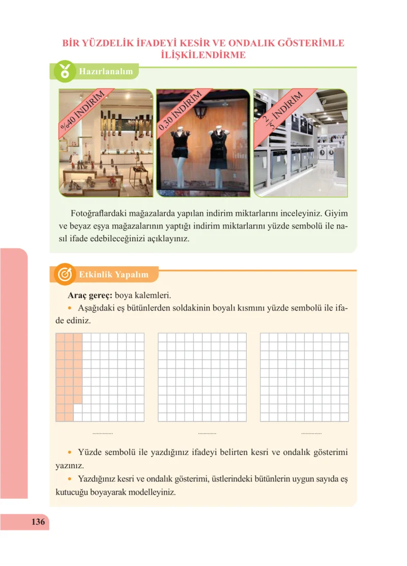5. Sınıf Matematik Ders Kitabı Cevapları Özgün Yayınları Sayfa 136