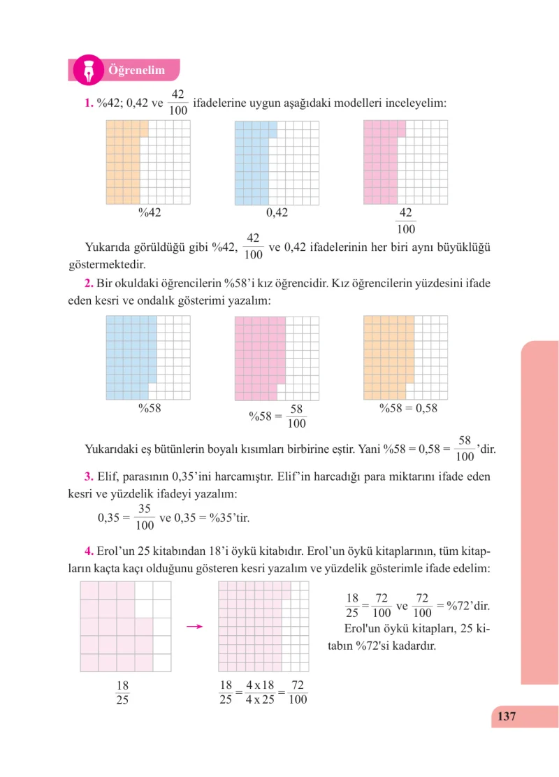 5. Sınıf Matematik Ders Kitabı Cevapları Özgün Yayınları Sayfa 137