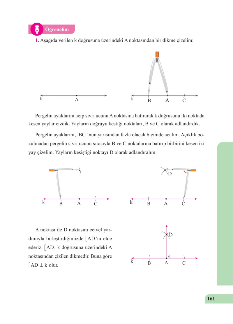 5. Sınıf Matematik Ders Kitabı Cevapları Özgün Yayınları Sayfa 161