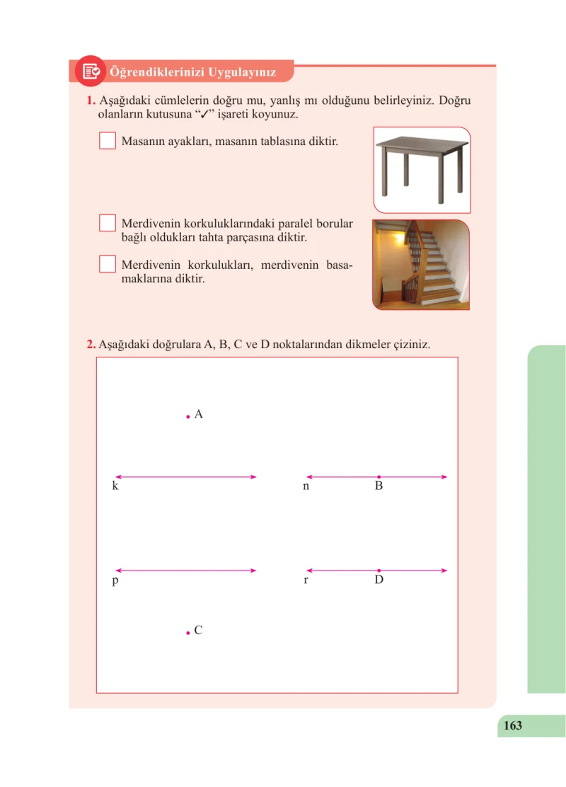 5. Sınıf Matematik Ders Kitabı Cevapları Özgün Yayınları Sayfa 163