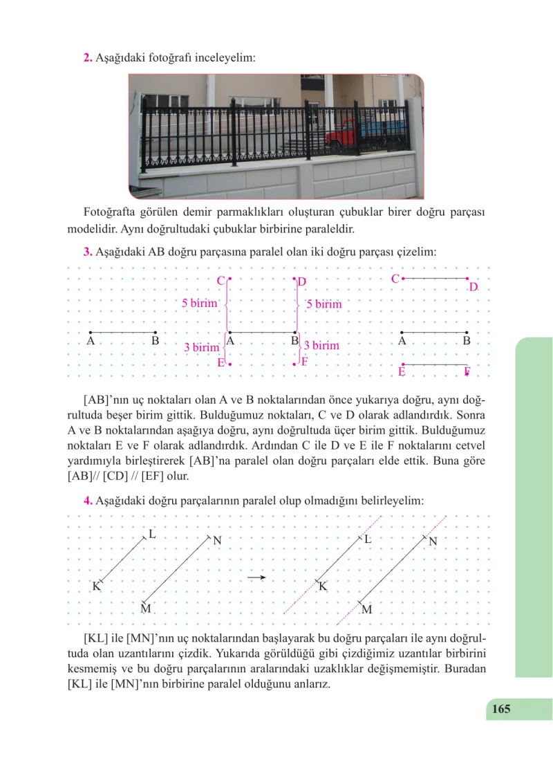 5. Sınıf Matematik Ders Kitabı Cevapları Özgün Yayınları Sayfa 165