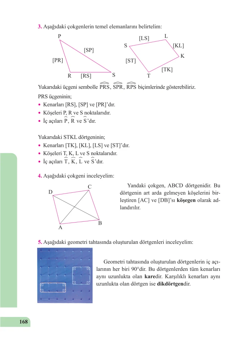 5. Sınıf Matematik Ders Kitabı Cevapları Özgün Yayınları Sayfa 168