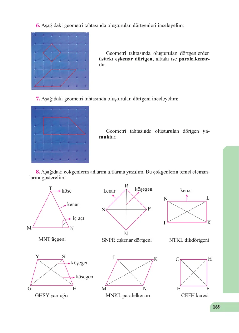 5. Sınıf Matematik Ders Kitabı Cevapları Özgün Yayınları Sayfa 169