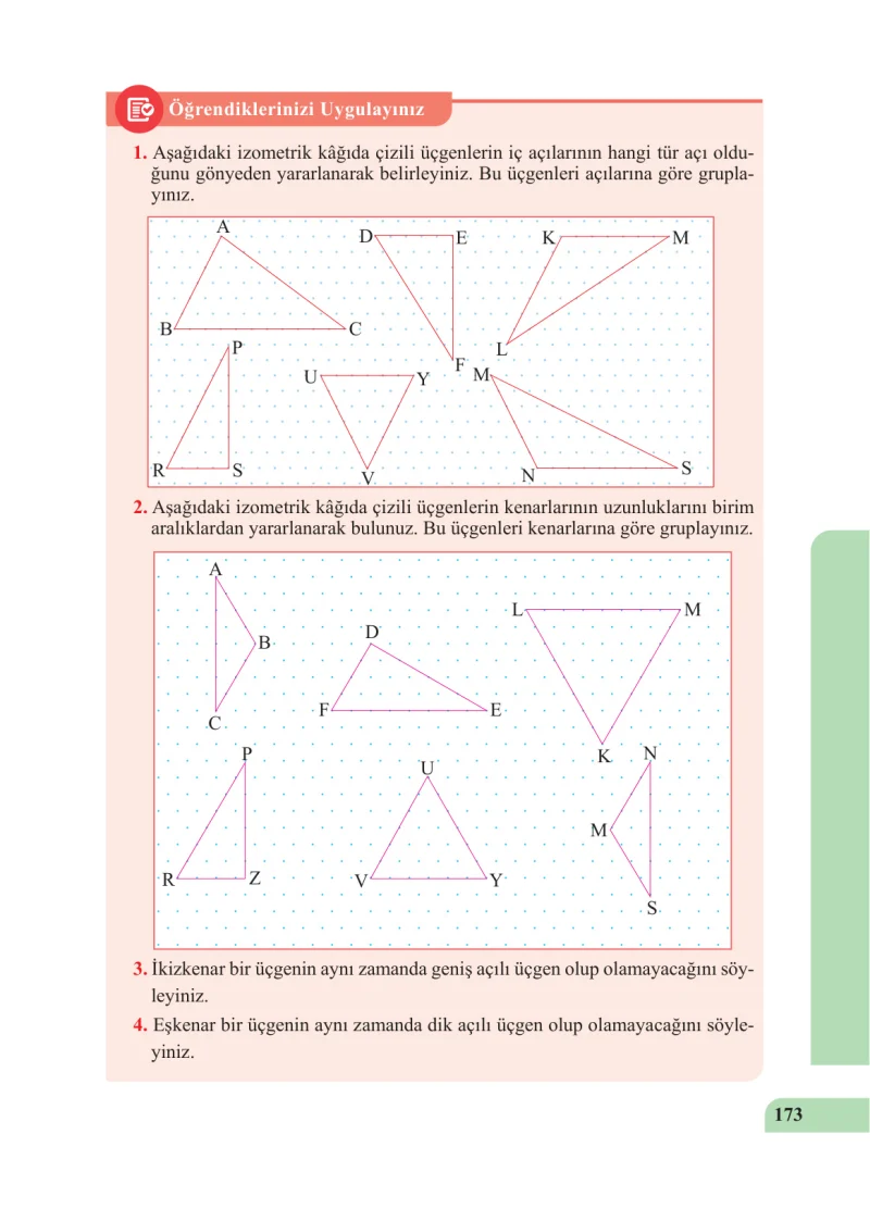 5. Sınıf Matematik Ders Kitabı Cevapları Özgün Yayınları Sayfa 173