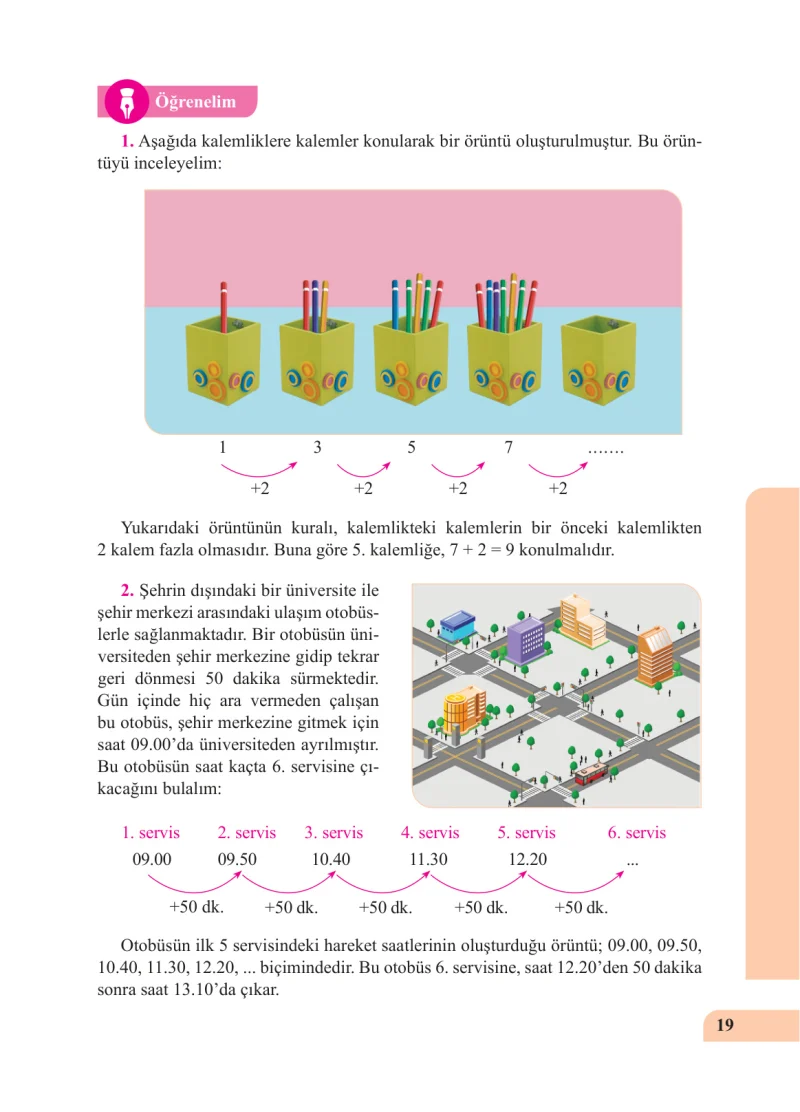 5. Sınıf Matematik Ders Kitabı Cevapları Özgün Yayınları Sayfa 19