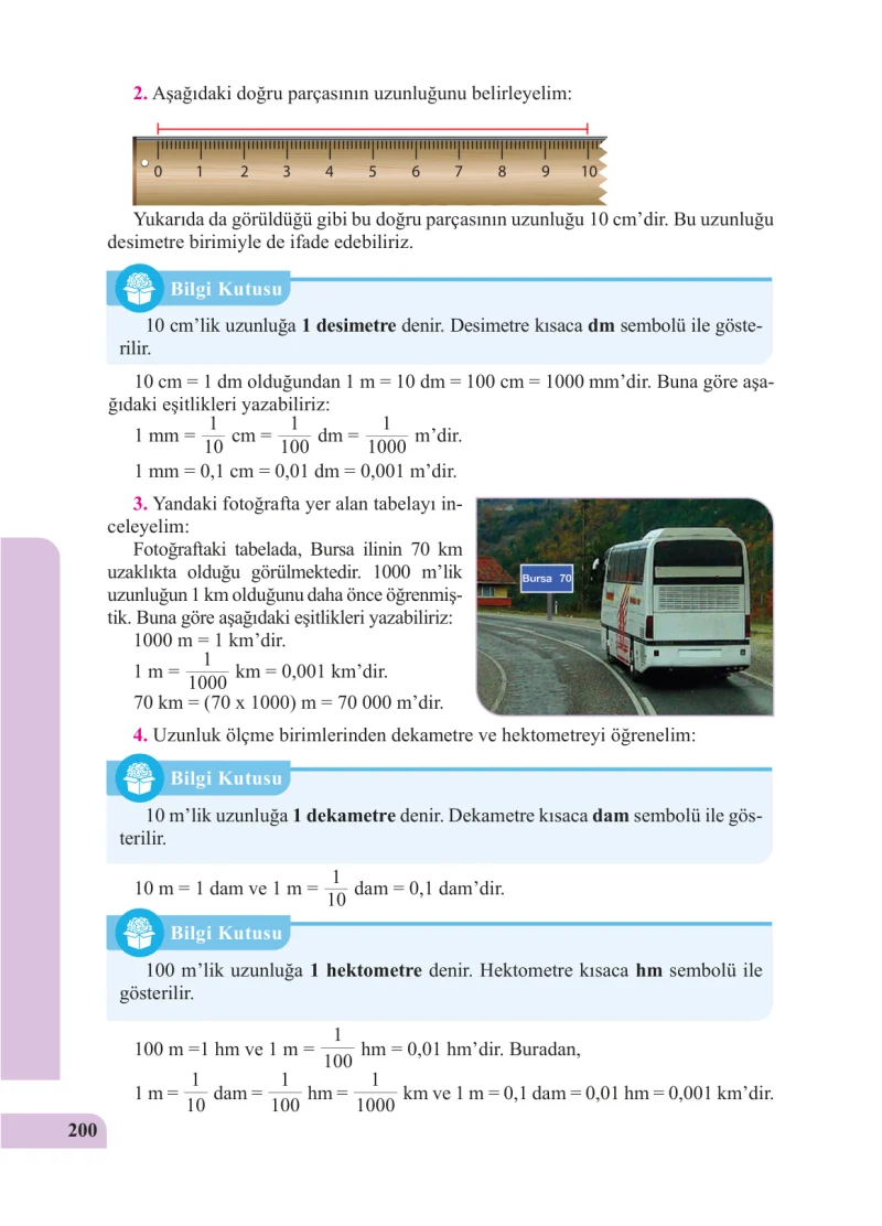 5. Sınıf Matematik Ders Kitabı Cevapları Özgün Yayınları Sayfa 200
