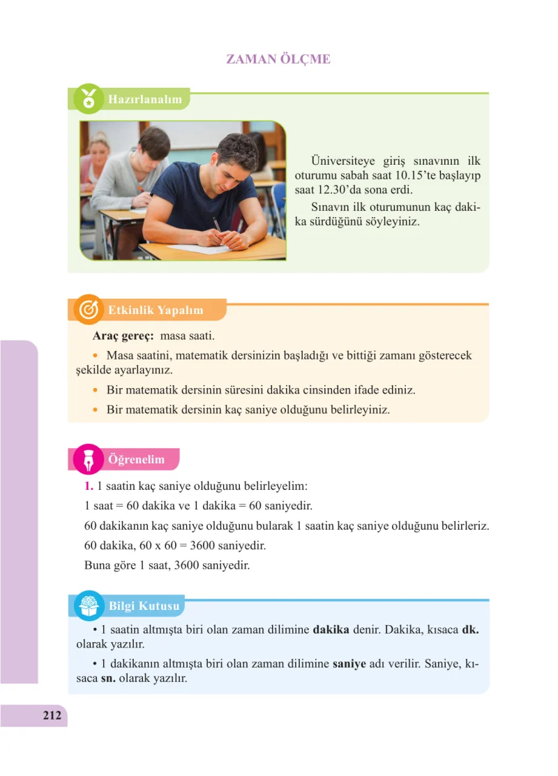 5. Sınıf Matematik Ders Kitabı Cevapları Özgün Yayınları Sayfa 212
