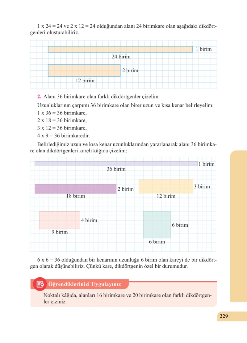 5. Sınıf Matematik Ders Kitabı Cevapları Özgün Yayınları Sayfa 229