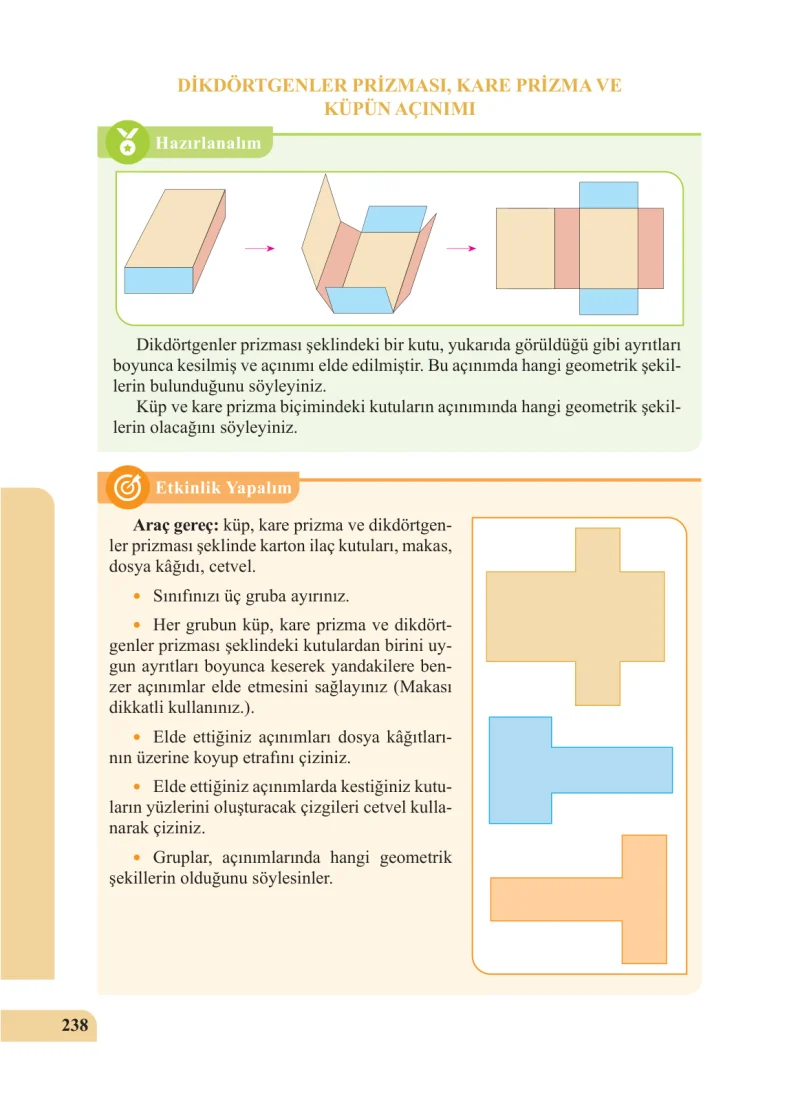 5. Sınıf Matematik Ders Kitabı Cevapları Özgün Yayınları Sayfa 238
