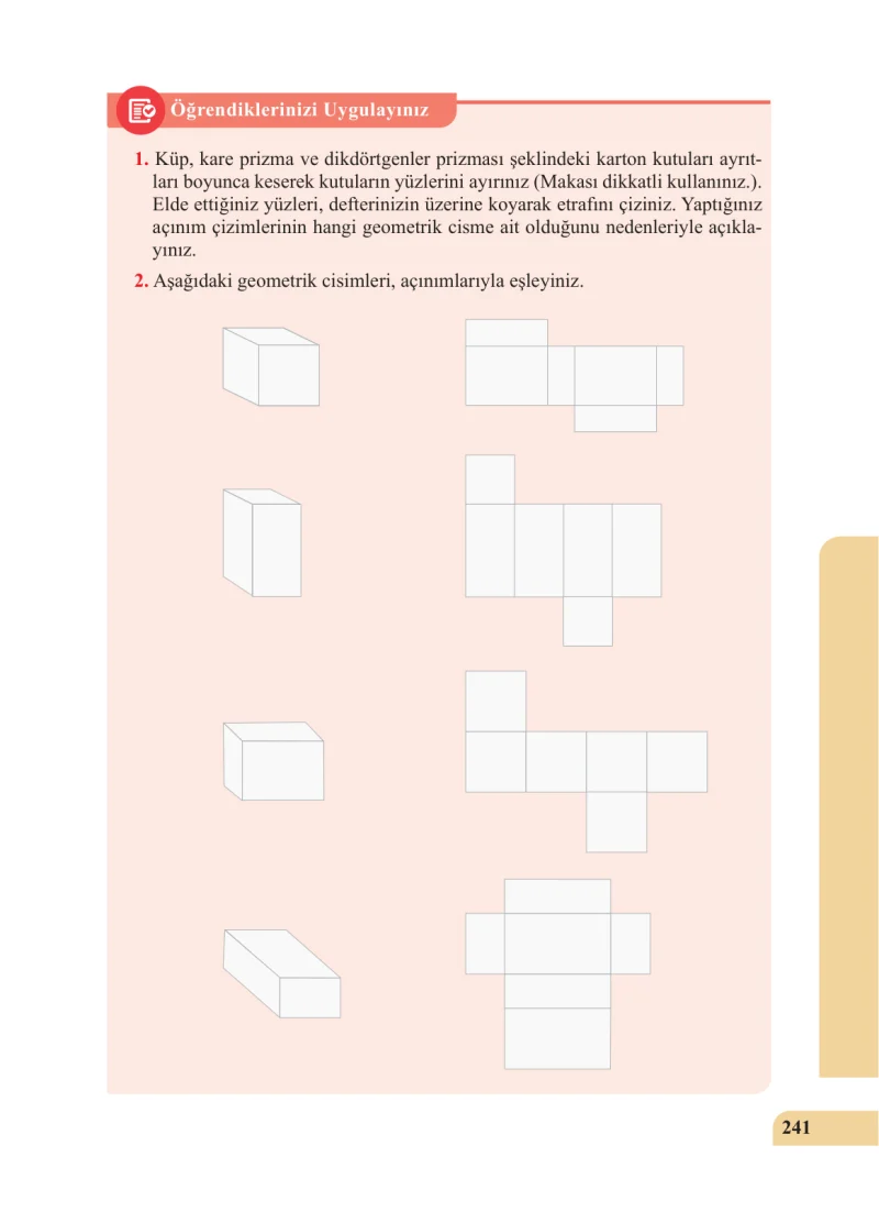 5. Sınıf Matematik Ders Kitabı Cevapları Özgün Yayınları Sayfa 241