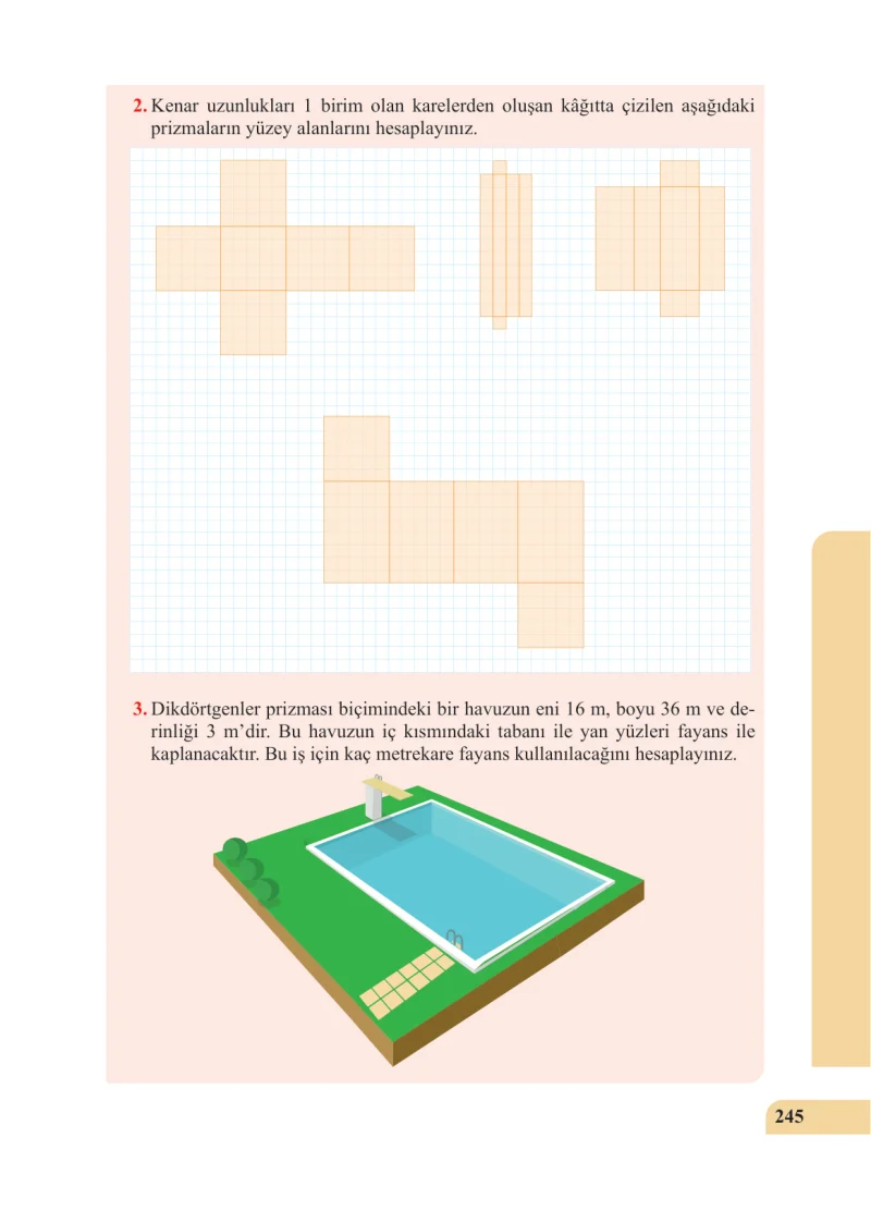 5. Sınıf Matematik Ders Kitabı Cevapları Özgün Yayınları Sayfa 245