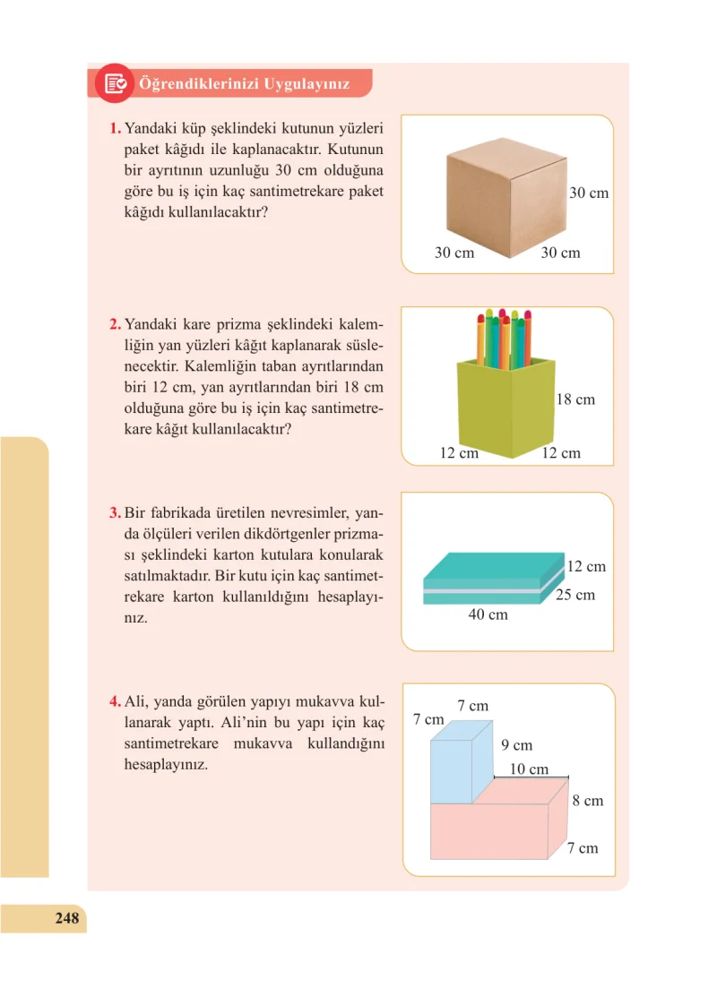 5. Sınıf Matematik Ders Kitabı Cevapları Özgün Yayınları Sayfa 248