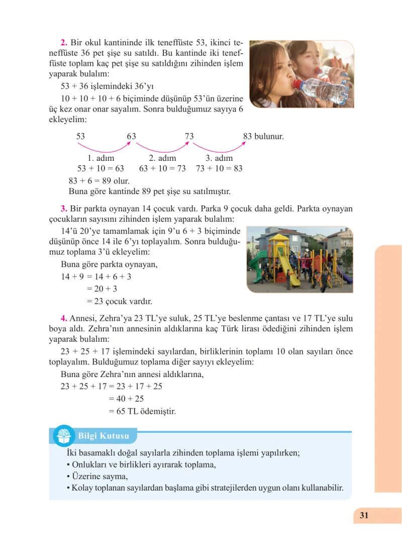 5. Sınıf Matematik Ders Kitabı Cevapları Özgün Yayınları Sayfa 31