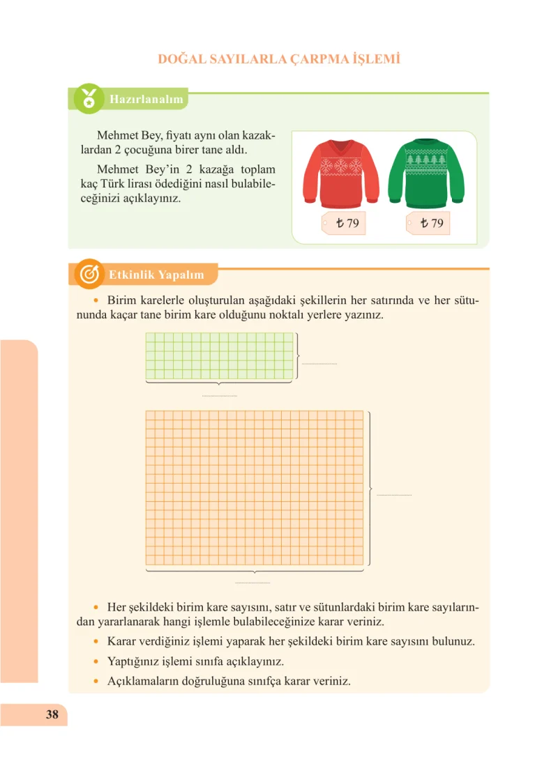 5. Sınıf Matematik Ders Kitabı Cevapları Özgün Yayınları Sayfa 38
