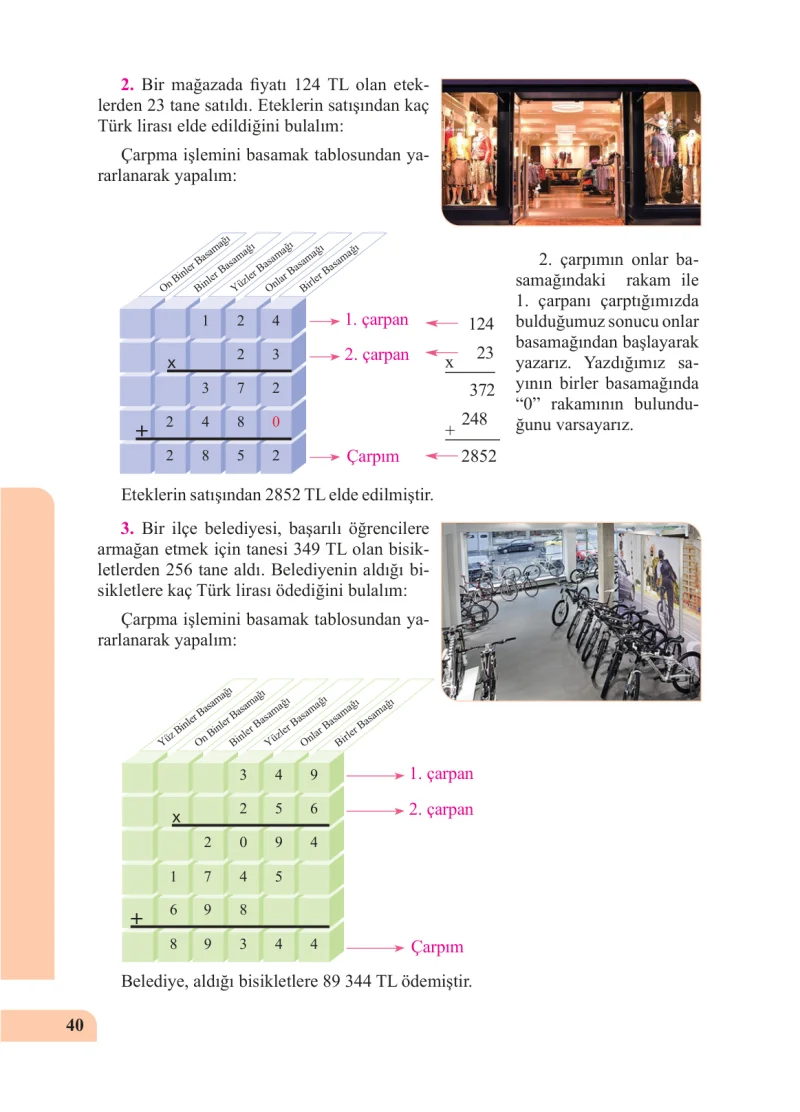 5. Sınıf Matematik Ders Kitabı Cevapları Özgün Yayınları Sayfa 40