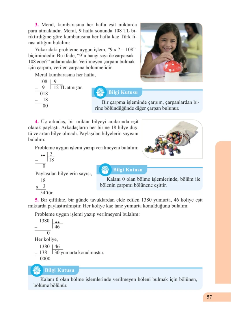 5. Sınıf Matematik Ders Kitabı Cevapları Özgün Yayınları Sayfa 57