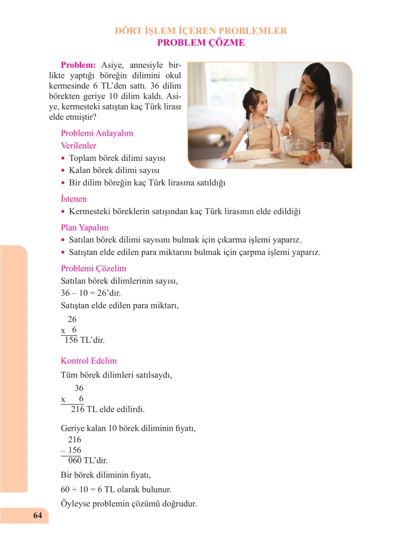 5. Sınıf Matematik Ders Kitabı Cevapları Özgün Yayınları Sayfa 64