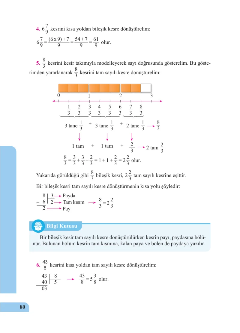 5. Sınıf Matematik Ders Kitabı Cevapları Özgün Yayınları Sayfa 80