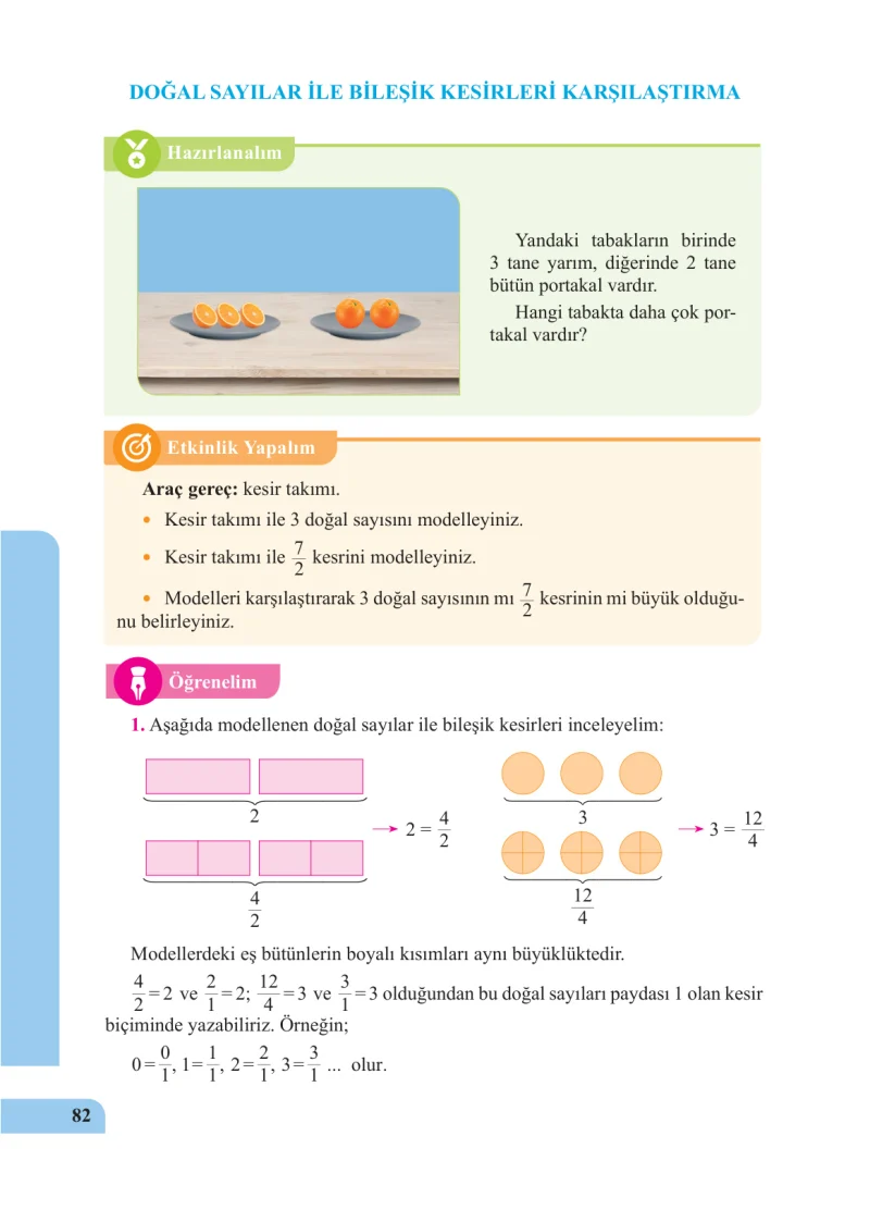 5. Sınıf Matematik Ders Kitabı Cevapları Özgün Yayınları Sayfa 82