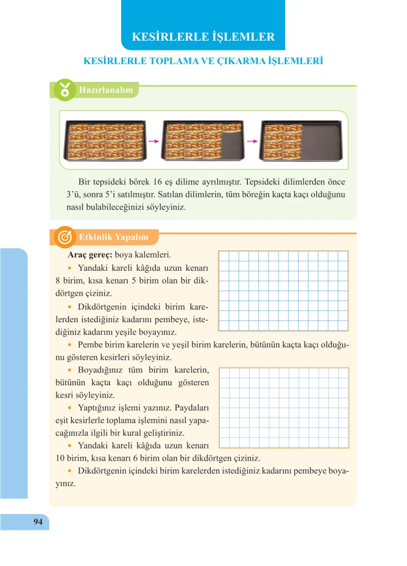 5. Sınıf Matematik Ders Kitabı Cevapları Özgün Yayınları Sayfa 94