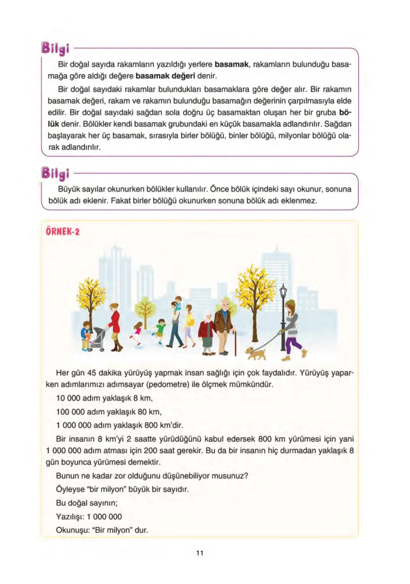 5. Sınıf Matematik Ders Kitabı Cevapları Tuna Yayınları Sayfa 11