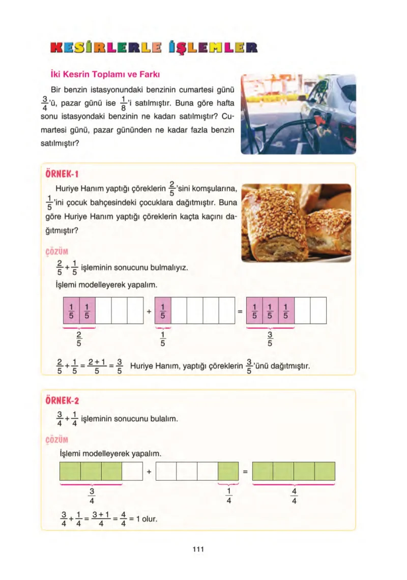 5. Sınıf Matematik Ders Kitabı Cevapları Tuna Yayınları Sayfa 111