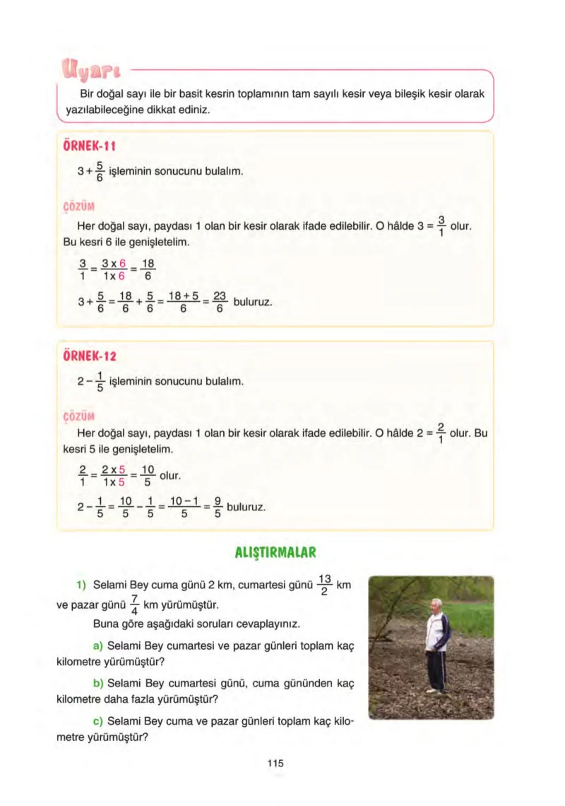 5. Sınıf Matematik Ders Kitabı Cevapları Tuna Yayınları Sayfa 115