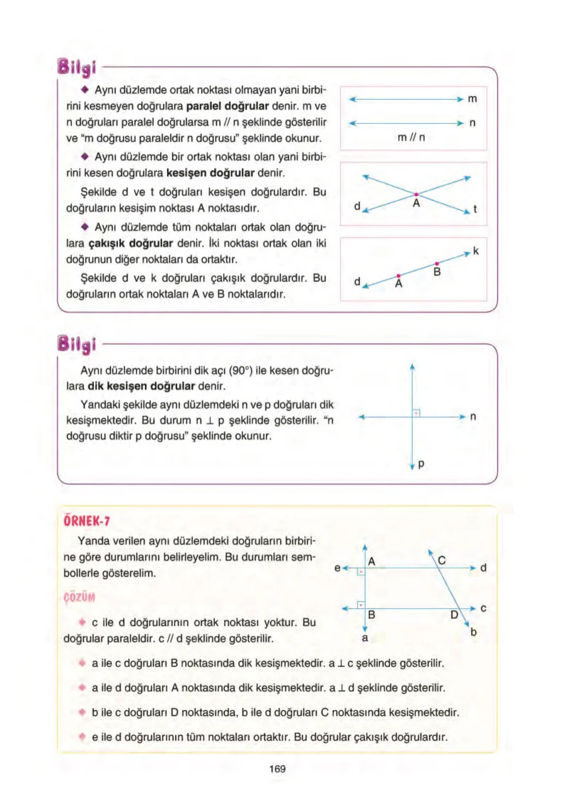 5. Sınıf Matematik Ders Kitabı Cevapları Tuna Yayınları Sayfa 169