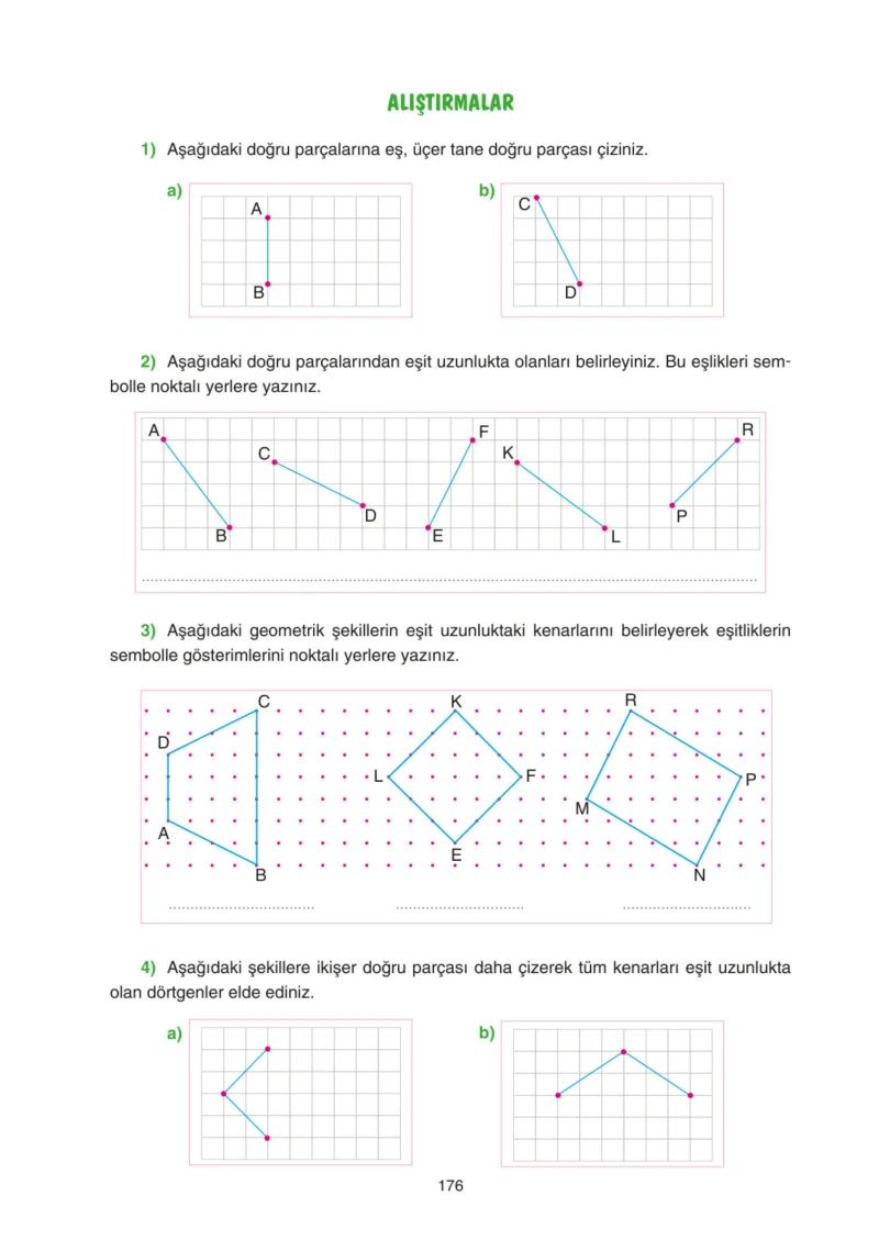 5. Sınıf Matematik Ders Kitabı Cevapları Tuna Yayınları Sayfa 176
