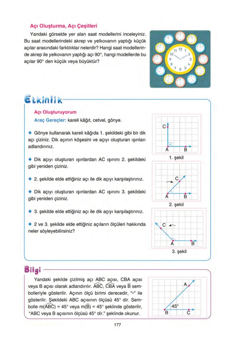 5. Sınıf Matematik Ders Kitabı Cevapları Tuna Yayınları Sayfa 177