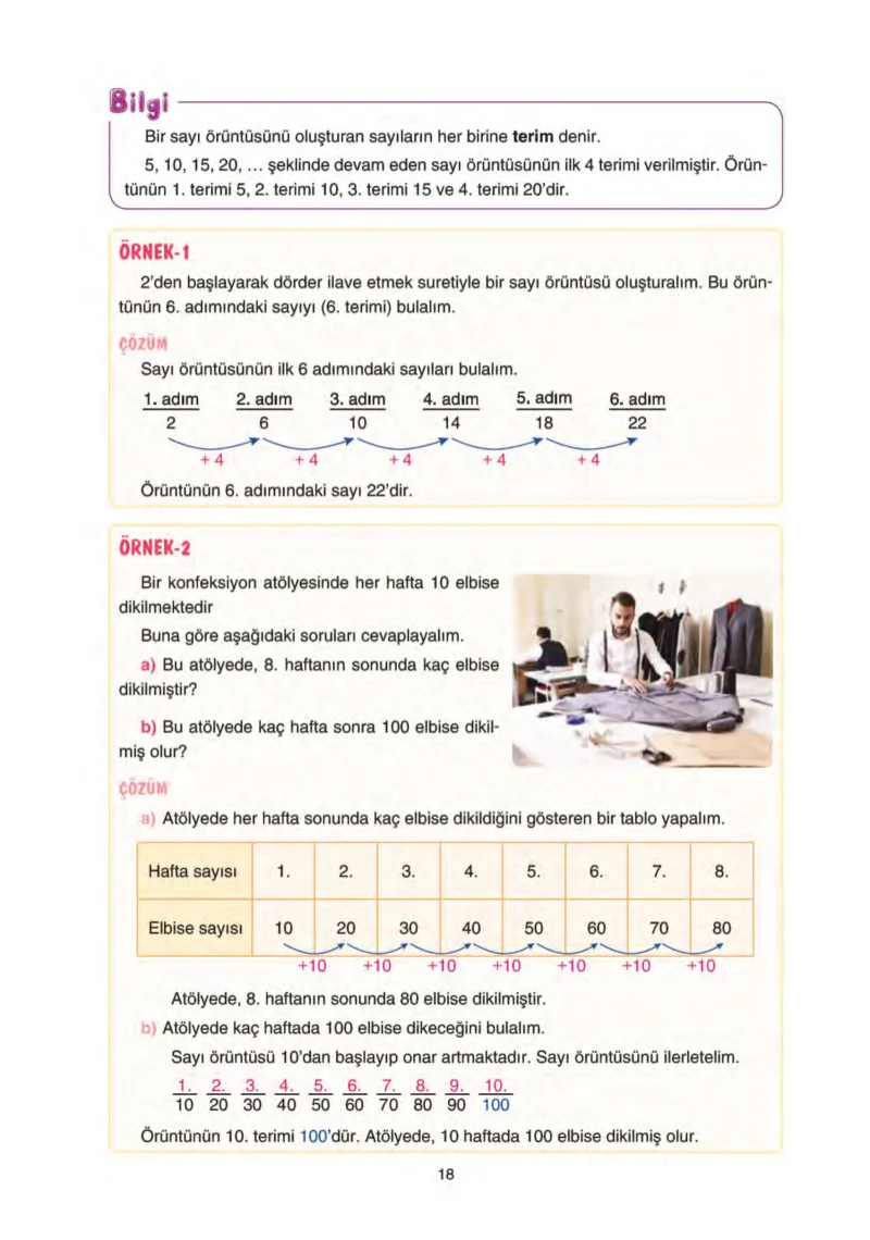 5. Sınıf Matematik Ders Kitabı Cevapları Tuna Yayınları Sayfa 18