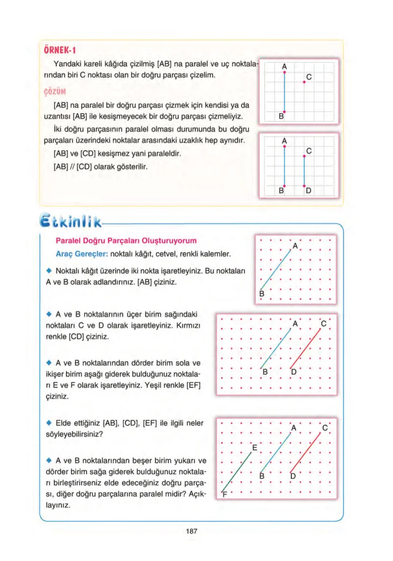 5. Sınıf Matematik Ders Kitabı Cevapları Tuna Yayınları Sayfa 187