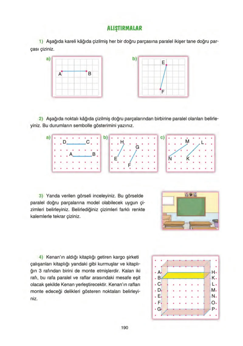5. Sınıf Matematik Ders Kitabı Cevapları Tuna Yayınları Sayfa 190