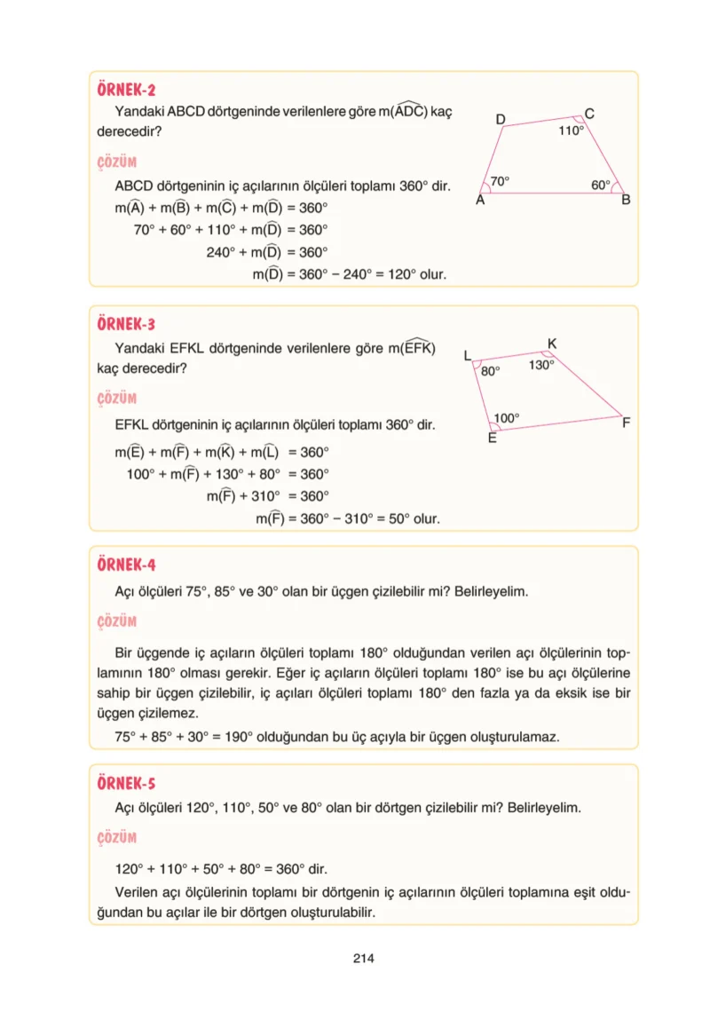 5. Sınıf Matematik Ders Kitabı Cevapları Tuna Yayınları Sayfa 214