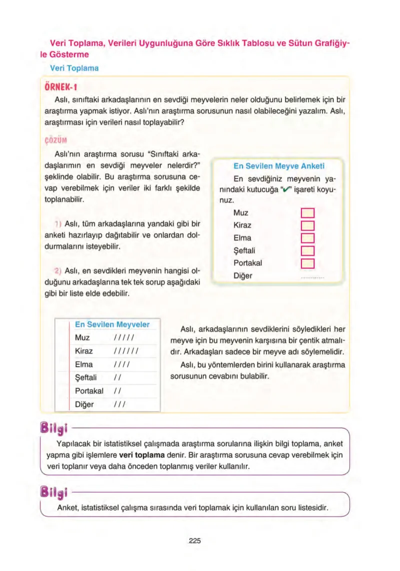 5. Sınıf Matematik Ders Kitabı Cevapları Tuna Yayınları Sayfa 225