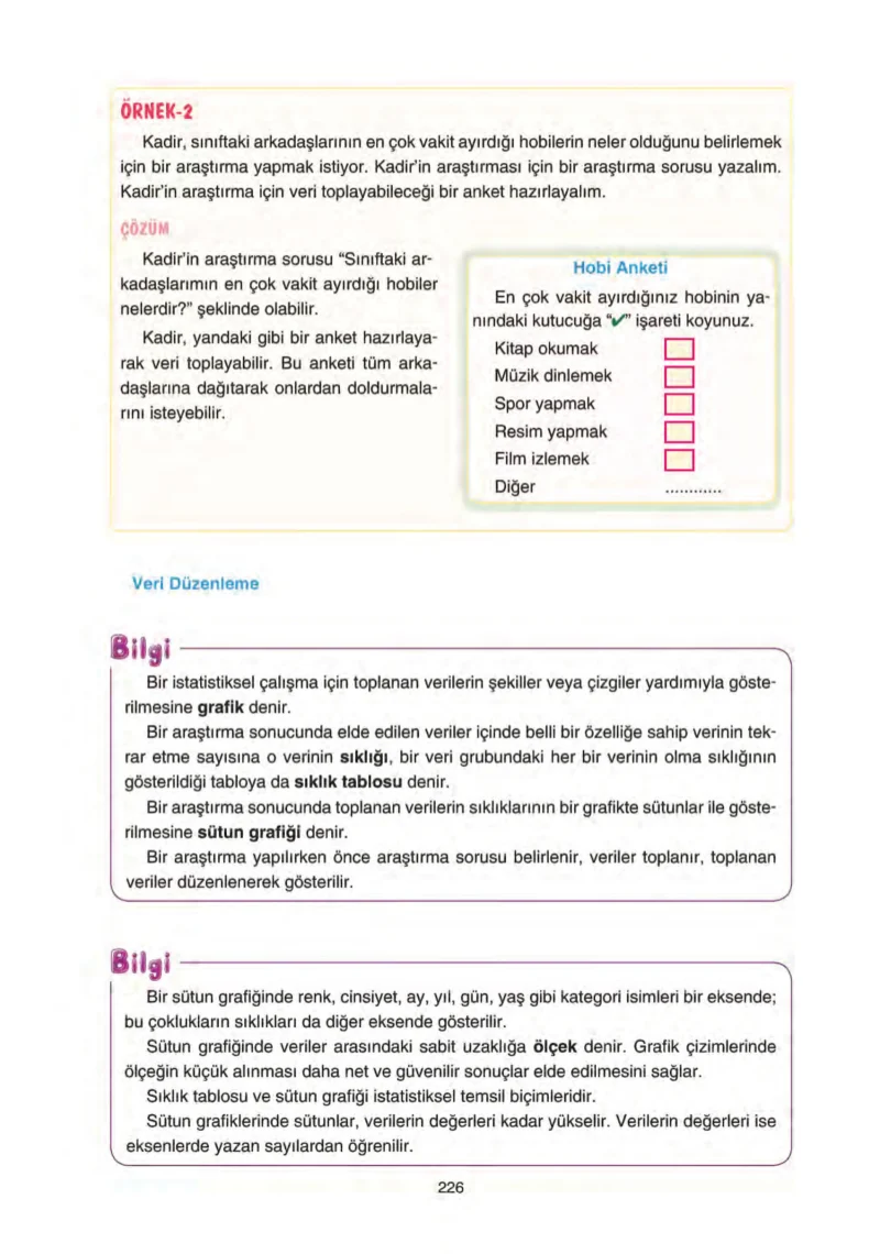 5. Sınıf Matematik Ders Kitabı Cevapları Tuna Yayınları Sayfa 226