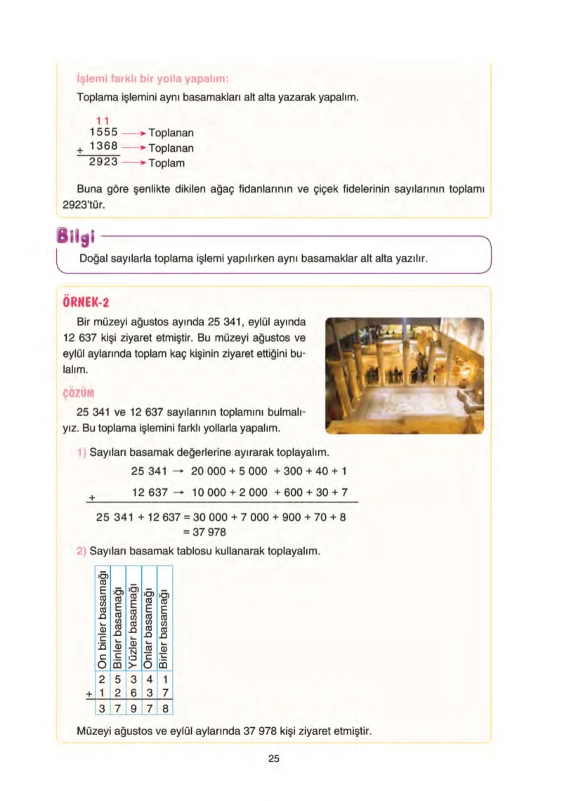 5. Sınıf Matematik Ders Kitabı Cevapları Tuna Yayınları Sayfa 25