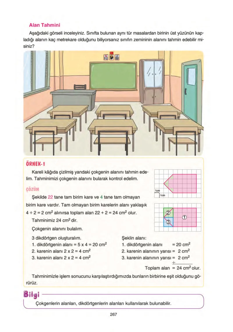5. Sınıf Matematik Ders Kitabı Cevapları Tuna Yayınları Sayfa 267