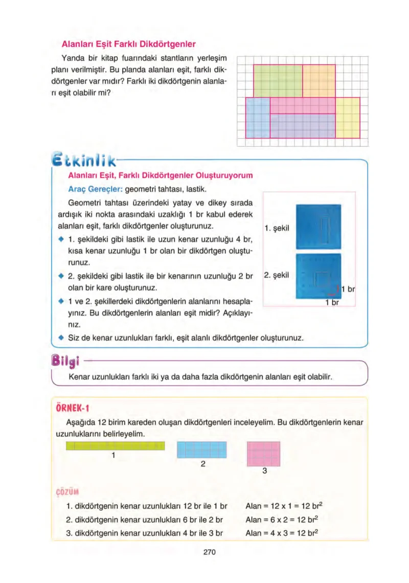 5. Sınıf Matematik Ders Kitabı Cevapları Tuna Yayınları Sayfa 270